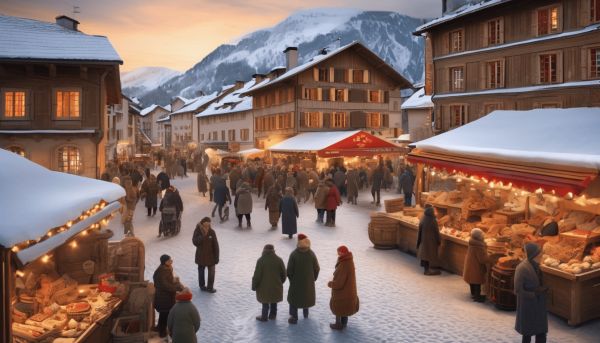 Marches de Noël Haute-Savoie : ambiance festive et artisanat local