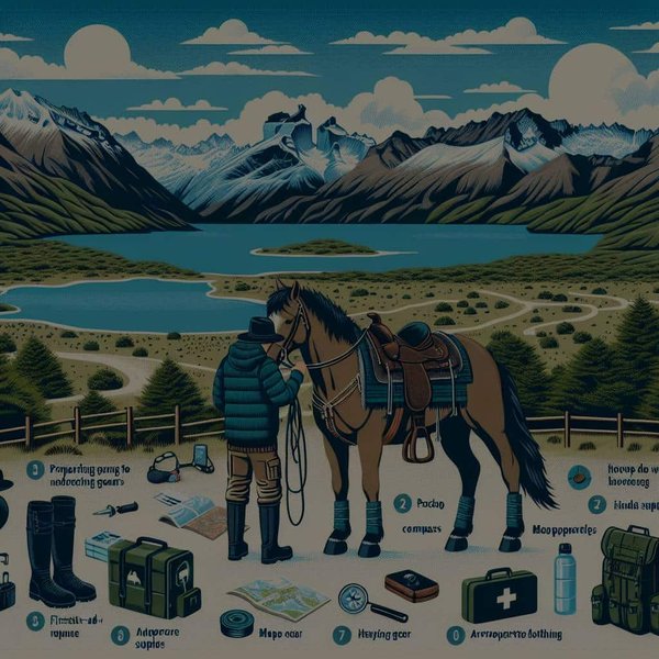 Quelles sont les étapes pour préparer une randonnée équestre en Patagonie ?